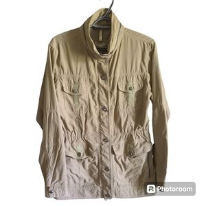 Kuhl Rekon Jacket Hiking Utility‎ Brown Casual Mid Weather Women's size Small S